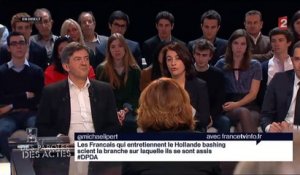 La connivence entre Jean-Luc Mélenchon et Cécile Duflot dans "Des paroles et des actes"