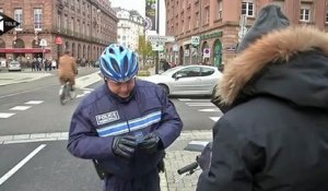 PV pour cyclistes: le système fait déjà ses preuves à Strasbourg