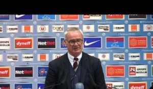 FOOT - L1 - ASM - Ranieri : «C'est le football...»