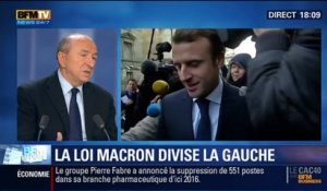 BFM Story: Le projet de loi Macron divise la gauche – 09/12