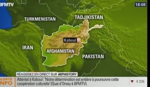BFM Story: Afghanistan: un attentat suicide contre l'Institut français de Kaboul - 11/12