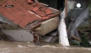 Intempéries et inondations de la Grèce au Royaume Uni