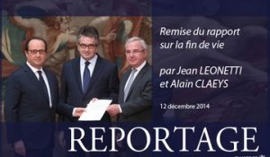 [REPORTAGE] Remise du rapport sur la fin de vie par Jean Leonetti et Alain Claeys