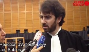 Procès Xynthia : la réaction d'Anthony Levy