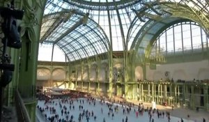 La plus grande patinoire intérieure au monde ouvre au Grand Palais