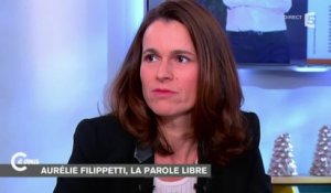 Aurélie Filippetti, la parole libérée - C à vous - 15/12/2014