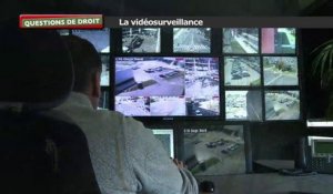 Questions de droit : la vidéosurveillance