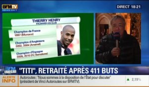 BFM Story: Thierry Henry prend sa retraite et devient consultant pour la chaîne britannique Sky Sports - 16/12