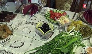 Un repas de fête en Arménie