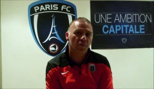 Réaction de Christophe Taine / Paris FC - Marseille Consolat (3-1)