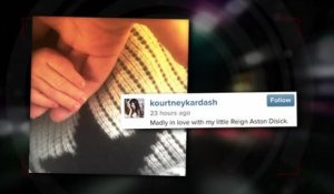 Kourtney Kardashian annonce la naissance de Reign Aston Disick