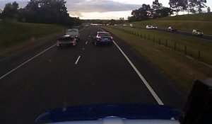 Car Fail Spinout _ Crazy Highway Crash