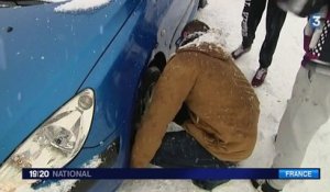 Neige : les naufragés de la route entre colère et résignation