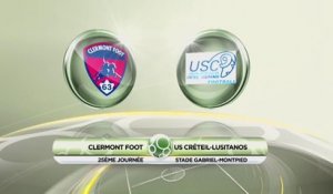 Clermont 1 - 0 USCL - J25 S14/15