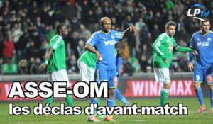 ASSE-OM : les déclas d'avant-match