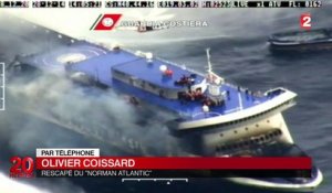 Ferry en feu : un Français raconte ses heures de cauchemar