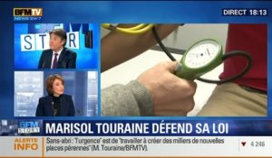 BFM Story: Grève des médecins: Marisol Touraine défend son projet de loi - 30/12