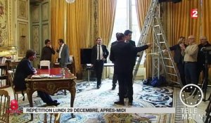 Vœux présidentiels  : François Hollande présentera un discours de "non-résignation"