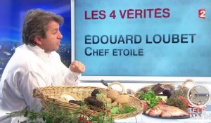 Les 4 vérités : Édouard Loubet, récemment élu cuisinier de l'année, propose un menu de Saint-Sylvestre