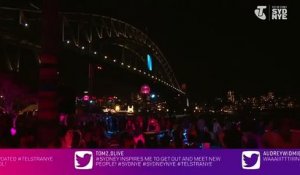 Magnifiques feux d'artifice à Sydney pour le nouvel an 2015 !