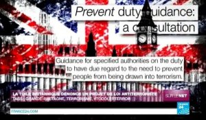 La Toile britannique dénonce un projet de loi antiterroriste