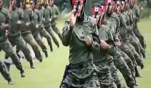 L'entrainement invraisemblable de soldats asiatiques !