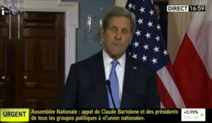 John Kerry : « Le pouvoir de la liberté d’expression vaincra »