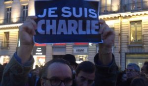 Rassemblement après l'attentat de Charlie Hebdo