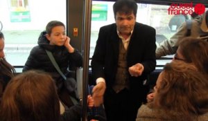 Rennes : un magicien dans le bus
