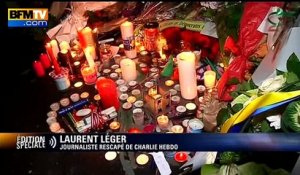Survivant du massacre de Charlie Hebdo, Laurent Léger témoigne