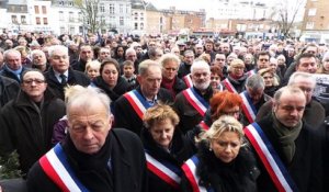 Maubeuge: rassemblement contre l'attentat de Charlie Hebdo