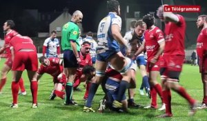 Rugby - Fédérale 1 - Victoire du RC Vannes (1er) face à Langon (2eme) (40-25)