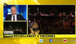 Recueillement porte de Vincennes