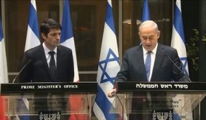 Le discours de Netanyahou devant l'ambassadeur de France à Jerusalem
