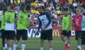 FOOT - BLEUS : Benzema remis sur les rails du succès