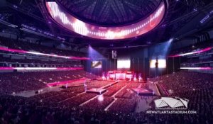 Visitez le nouveau stade de NFL d'Atlanta : 2 milliards de dollars pour cet édifice magnifique!