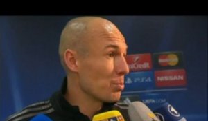 FOOT - C1 - Bayern - Robben : «C'est positif»