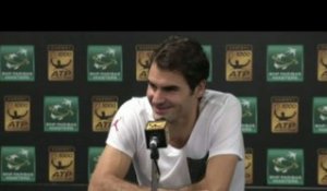 TENNIS - BERCY :Federer «Ca se joue à peu»