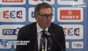 ASSE-PSG : la satisfaction de Laurent Blanc