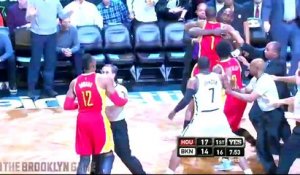 Bagarre en NBA : Dwight Howard VS Kevin Garnett pendant le match Nets - Rockets