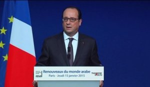 Hollande aux pays arabes: "la France est un pays ami, mais qui a des règles, des principes, des valeurs"