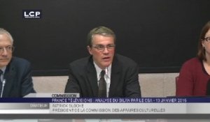 TRAVAUX ASSEMBLEE 14E LEGISLATURE : France Télévisions - Analyse du bilan par le CSA