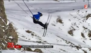 Ski Bungee Ride à Tignes