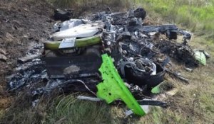 Le crash d'une Lamborghini Huracán à 320km/h