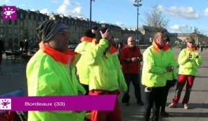 Téléthon 2014 : Descente de la Garonne en canoé par les pompiers de Bordeaux