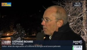 Stéphane Richard, PDG d'Orange (1/2) - 22/01