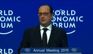 Discours au forum économique mondial de Davos