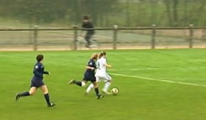 D2 féminine - Blanzy 0-3 OM : le but de Pauline Cousin (13e)