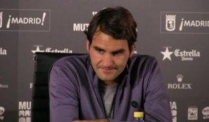 TENNIS - ATP - Madrid - Federer : «Pas dans le rythme»