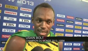 ATHLE - ChM - 100m - Bolt : «Je suis une légende»